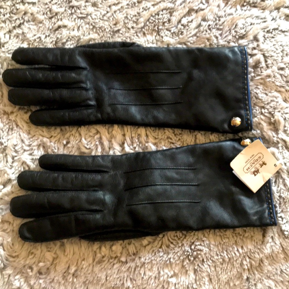 Coach Leather Gloves